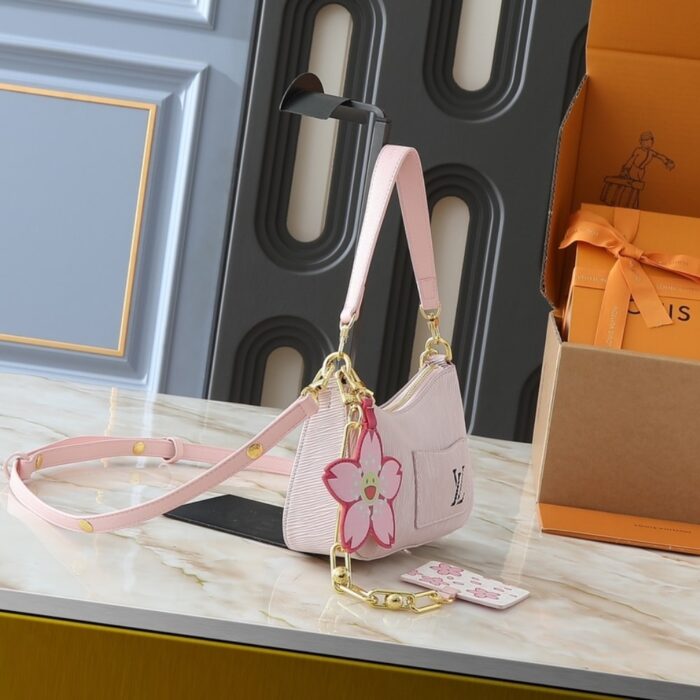 Louis Vuitton x Takashi Murakami Marellini Cheeky Pink 19Cm M13101 - Image 4