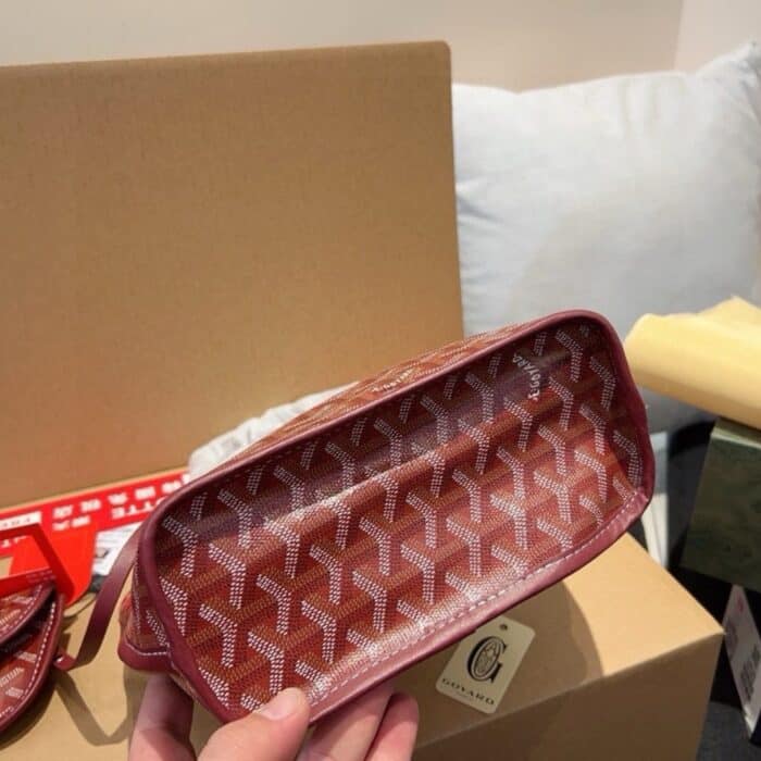 Goyard Anjou Mini Bag Burgundy 21Cm ANJOUSMINCG07TY07P - Image 3