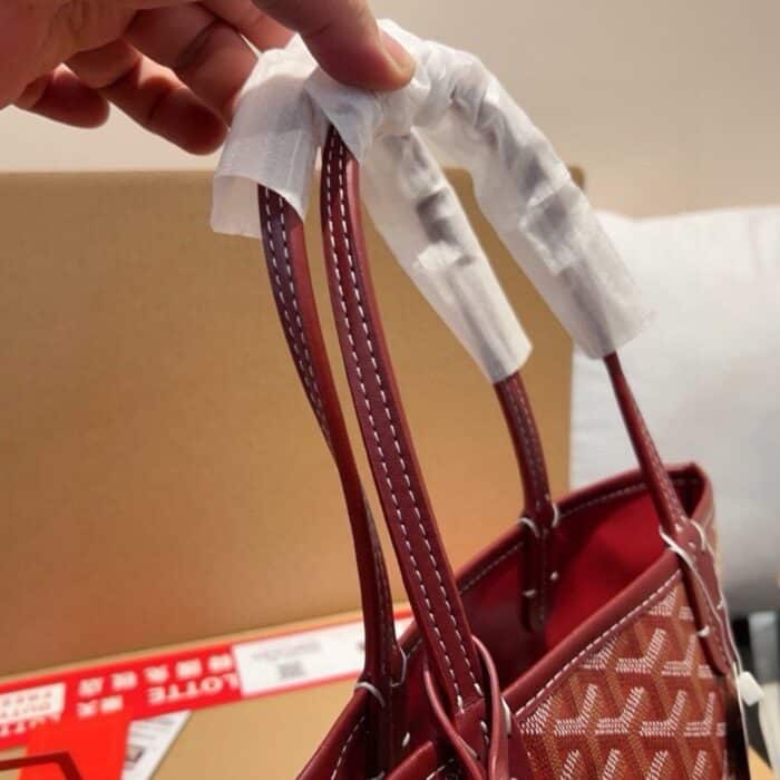 Goyard Anjou Mini Bag Burgundy 21Cm ANJOUSMINCG07TY07P - Image 4