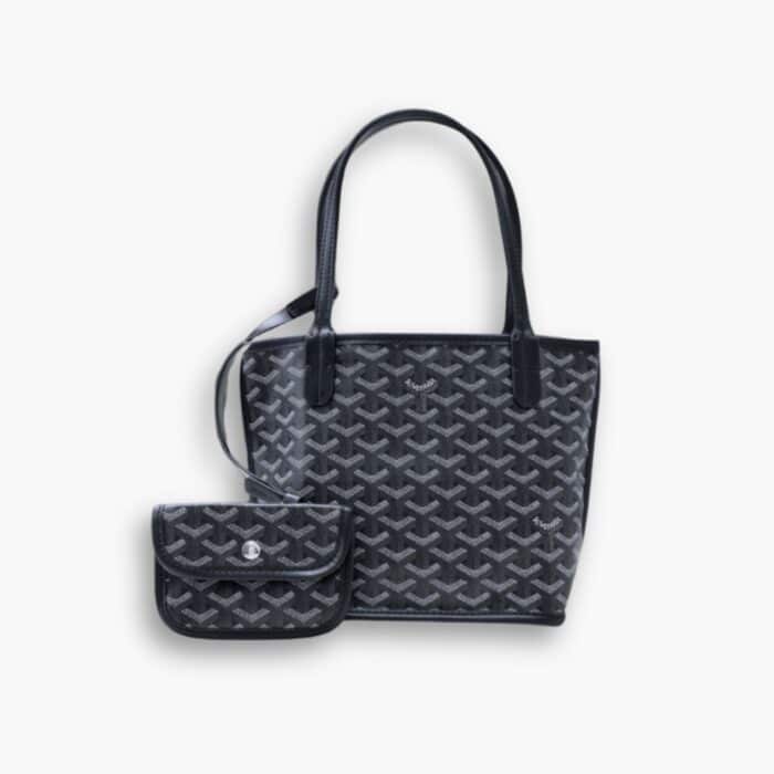 Goyard Anjou Mini Bag Black 21Cm