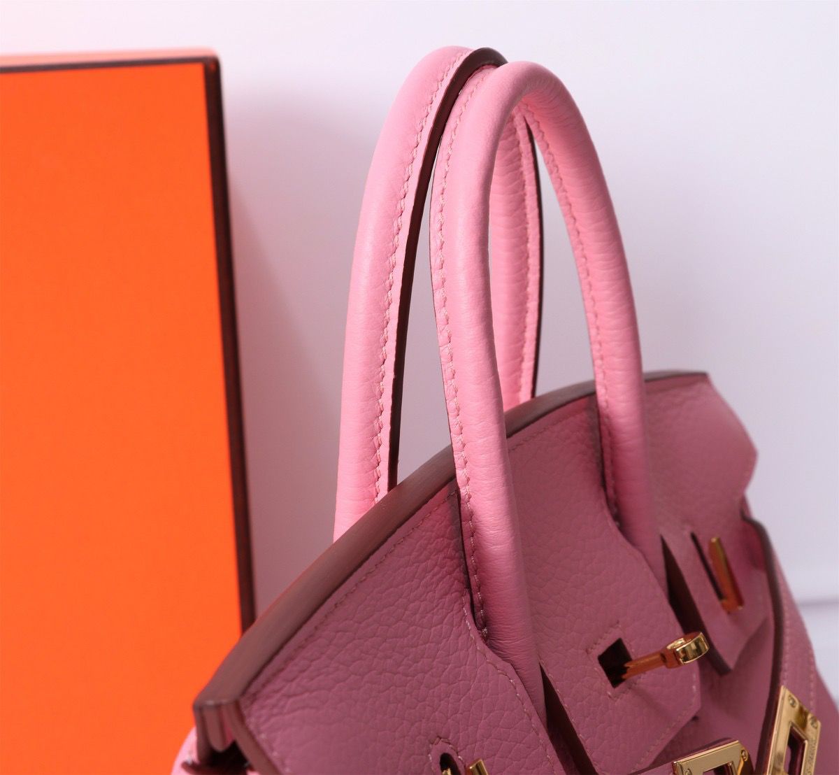 Hermes Birkin 30 Bag Togo Light Pink 30cm - Image 6
