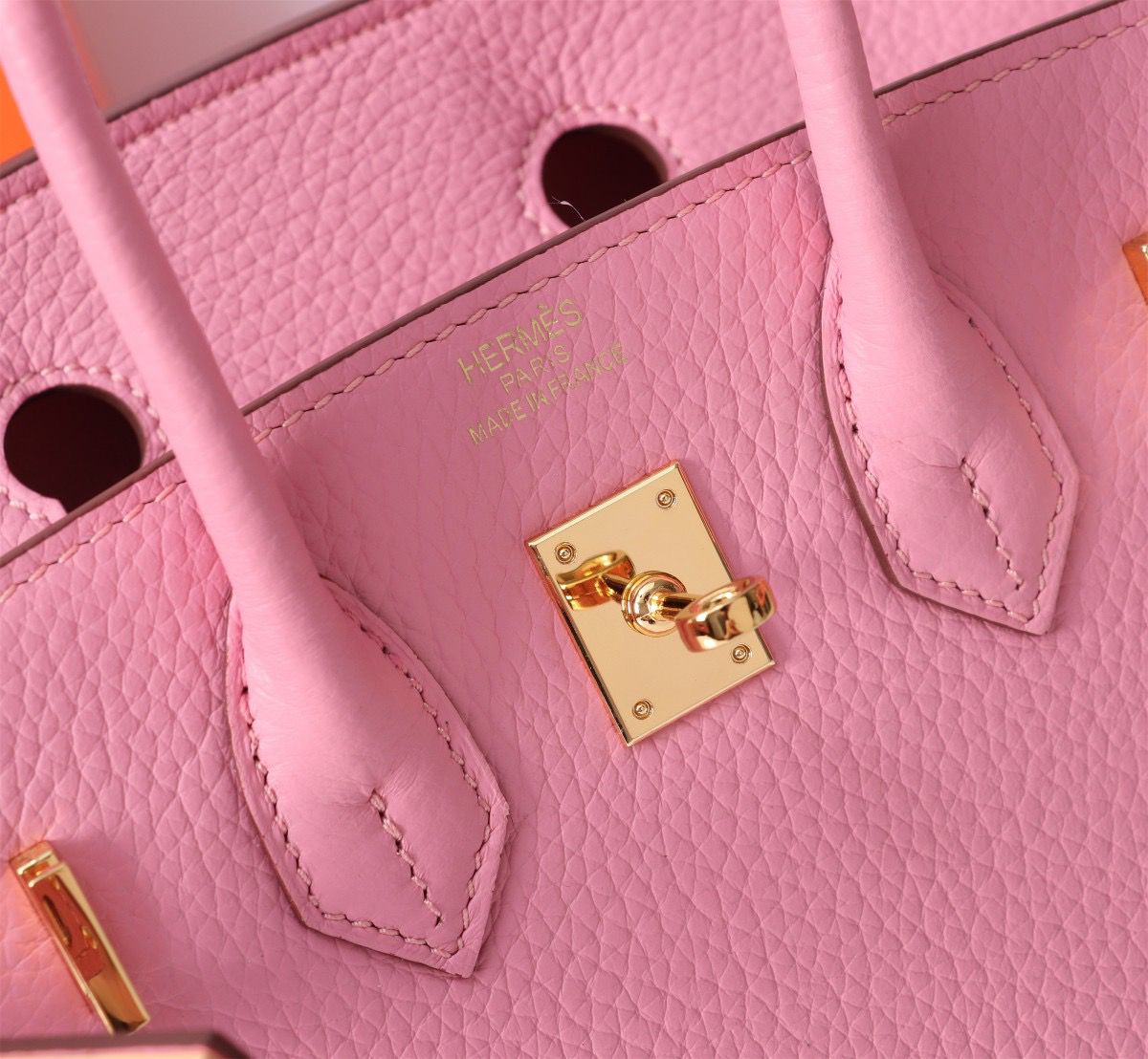 Hermes Birkin 30 Bag Togo Light Pink 30cm - Image 7