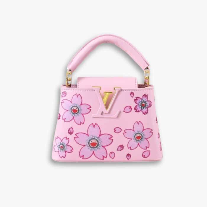 Louis Vuitton x Takashi Murakami Capucines Mini Pink 21 cm M13249