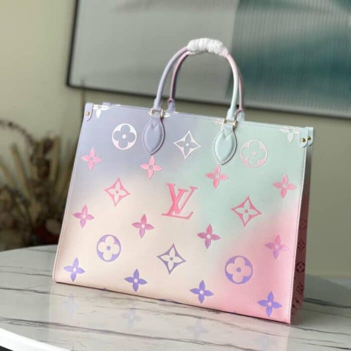 Super Vip 1:1 -  Louis Vuitton OnTheGo Sunrise Pastel M46076 - Image 2
