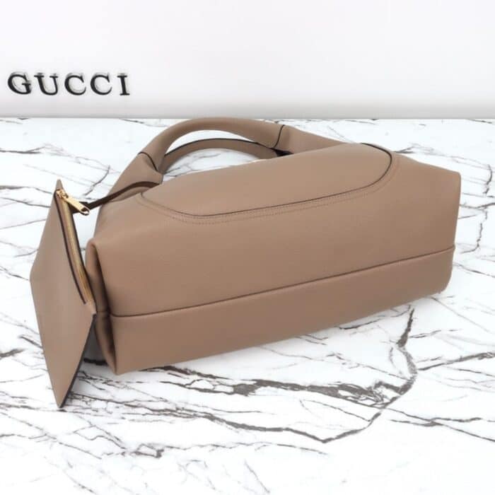 Super Vip 1:1 – Gucci Softbit Medium Top Handle Bag Brown 46Cm 837467 AAEAO 1523 - Image 5