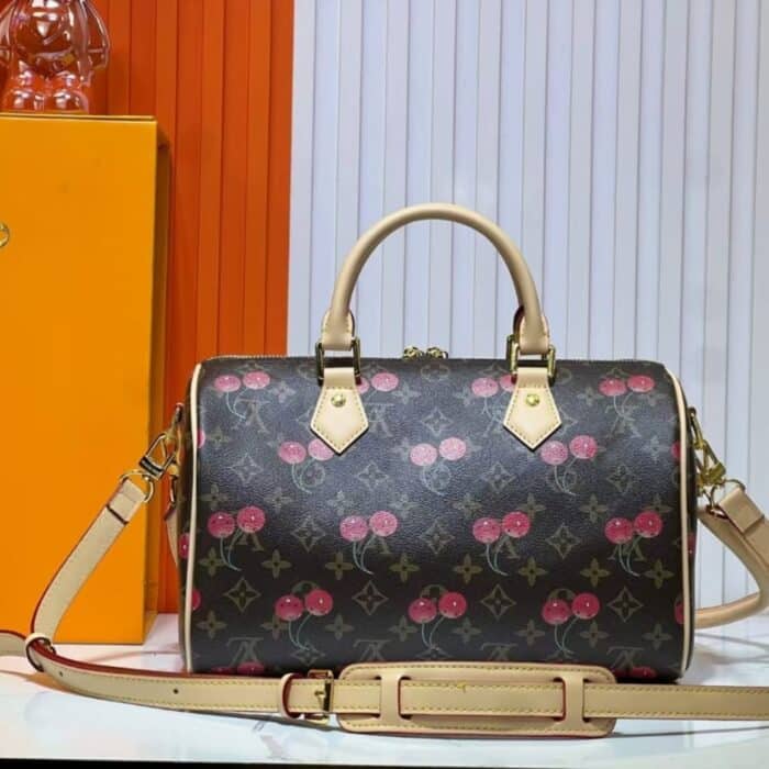 Louis Vuitton X Takashi Murakami Monogram Speedy 30 Cerise 30Cm - Image 2