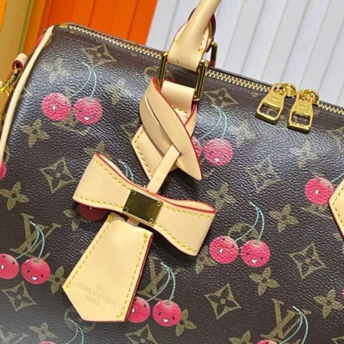 Louis Vuitton X Takashi Murakami Monogram Speedy 30 Cerise 30Cm - Image 6