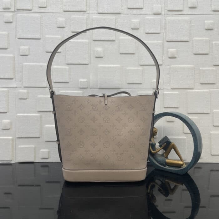 Super Vip 1:1 - Louis Vuitton Flore Mahina Galet 28Cm M12140 - Image 4