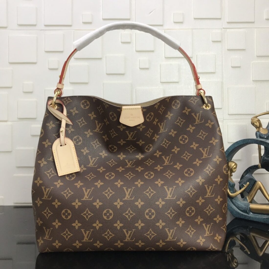 Super Vip 1:1 - Louis Vuitton Graceful PM Monogram Beige 41Cm M43703 - Image 2