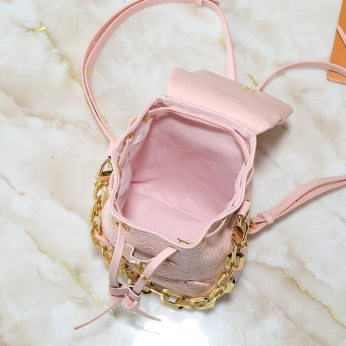 Louis Vuitton Coussin Backpack Mini Pink Jasmin 15Cm M13389 - Image 4