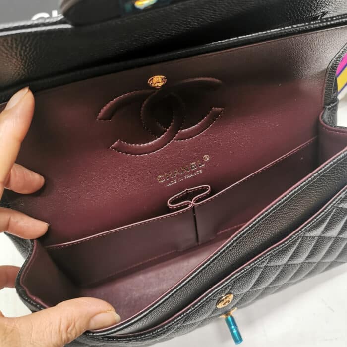 Super Vip 1:1 – Chanel Classic Medium Flap Bag Black 25Cm - Image 8