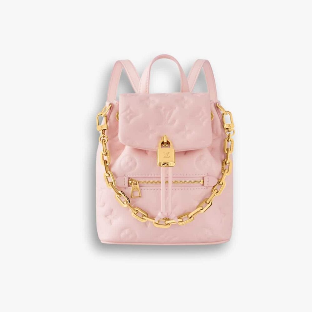 Louis Vuitton Coussin Backpack Mini Pink Jasmin 15Cm M13389