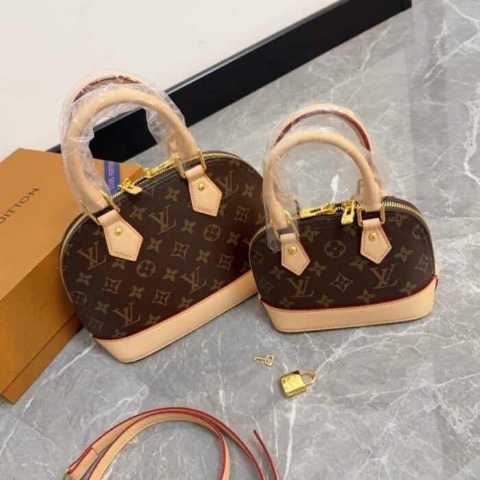 Louis Vuitton X Takashi Murakami Monogram Cerise Nano Alma Brown 16Cm M13416 - Image 4