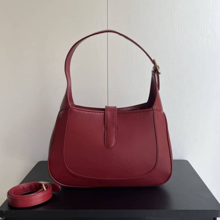Gucci Jackie 1961 Mini Shoulder Leather Red 28Cm - Image 4