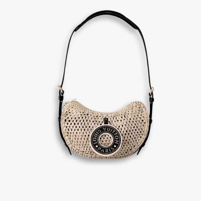 Louis Vuitton Croissant MM Black 26Cm M24811