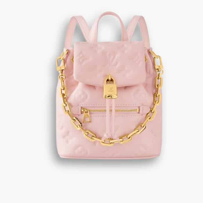 Louis Vuitton Coussin Backpack Mini Pink Jasmin 15Cm M13389