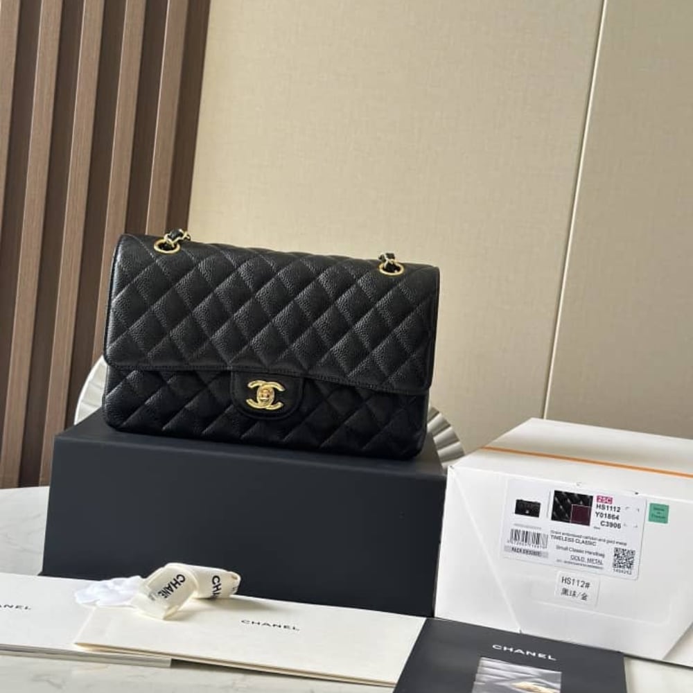 Alternative view of Super Vip 1:1 – Chanel Classic Medium Flap Bag Black 25Cm