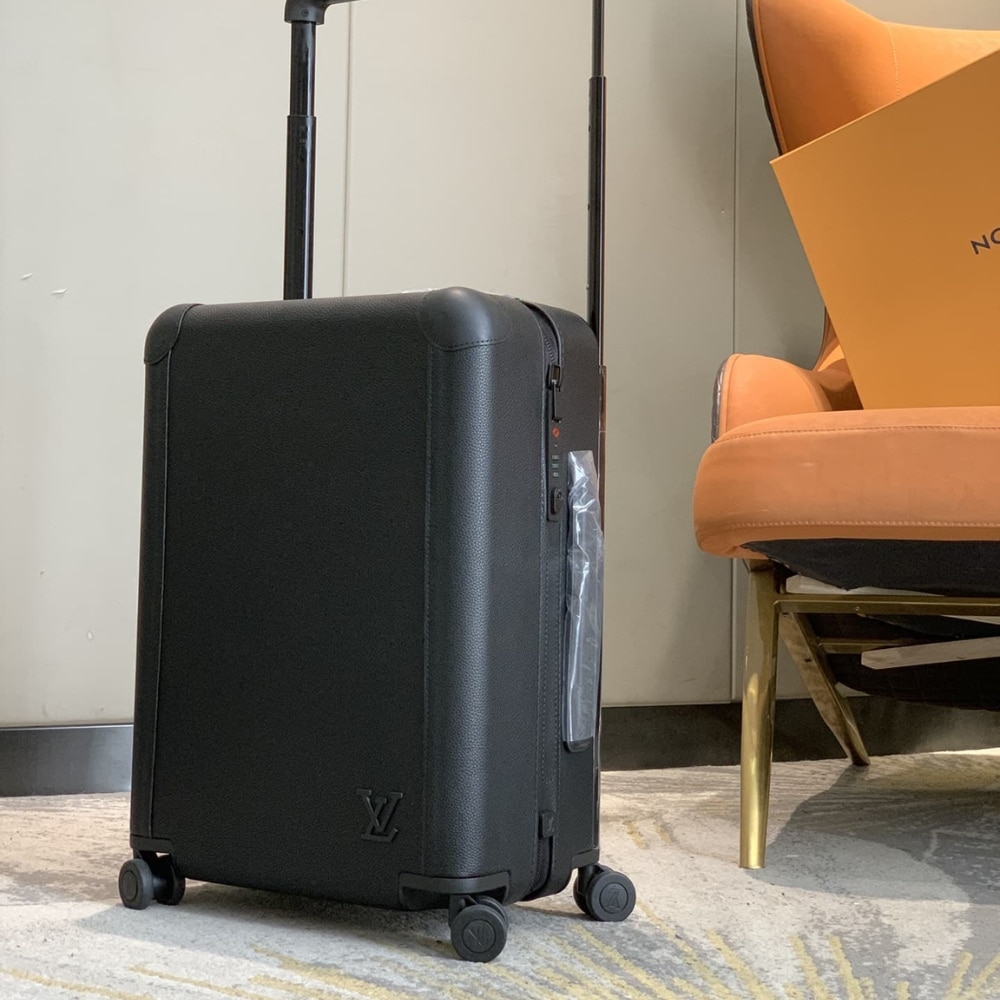 Louis Vuitton Horizon 55 Suitcase Grained Leather Black 55cm M10240 - Image 2