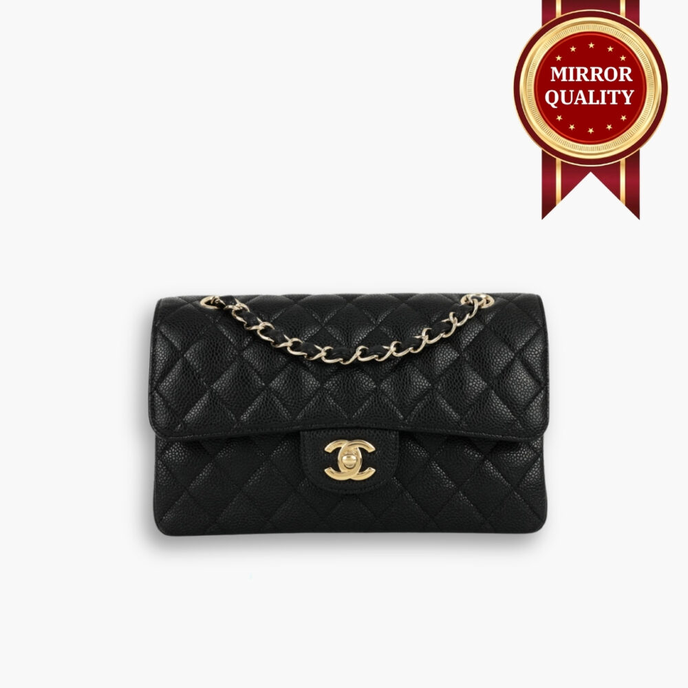 Mirror Quality – Chanel Classic Medium Flap Bag Black 25Cm