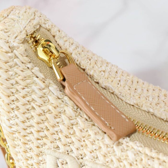 Prada Re Edition Crochet Bag Natural 22cm 1BC204 2M2T F0018 V JUO - Image 6