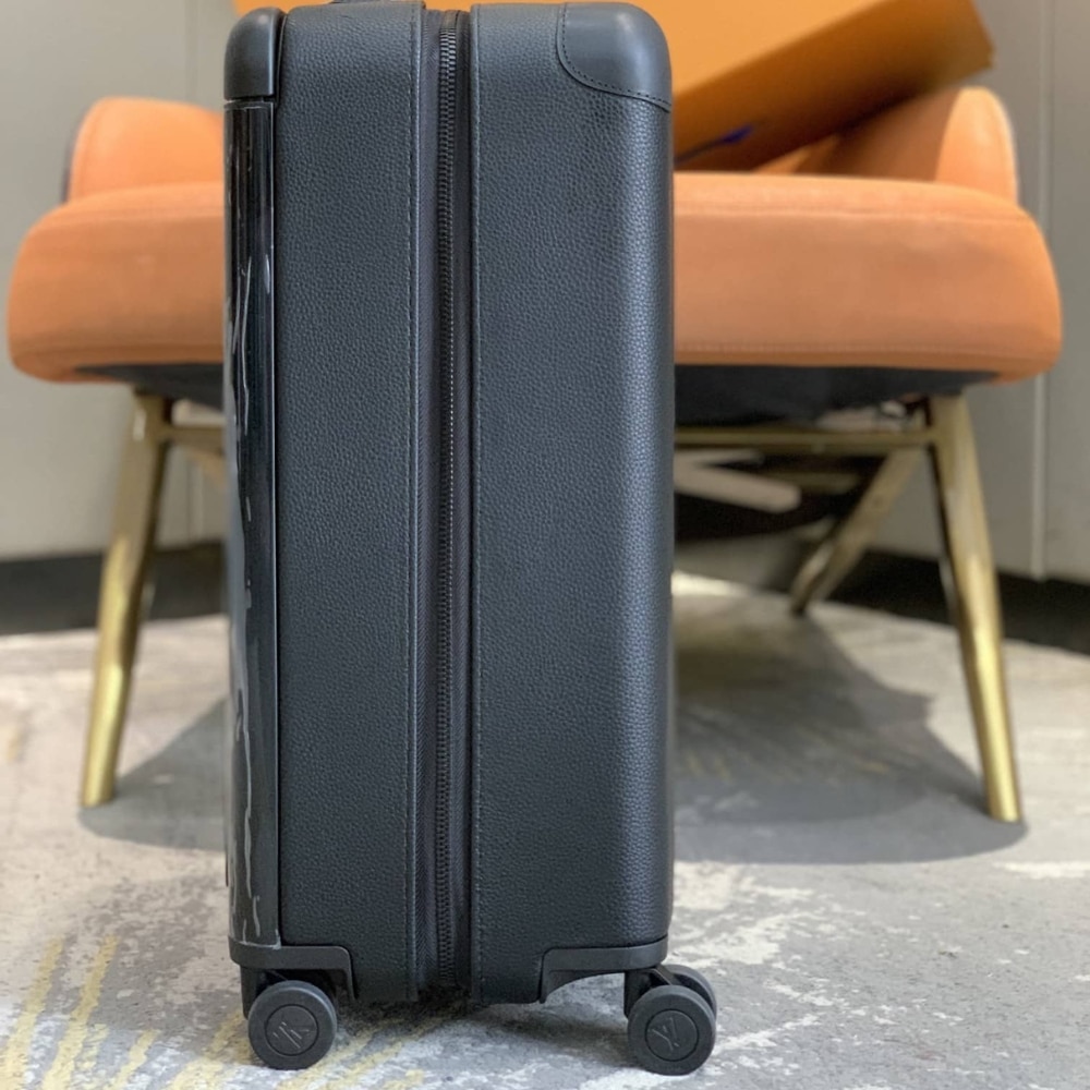 Louis Vuitton Horizon 55 Suitcase Grained Leather Black 55cm M10240 - Image 6