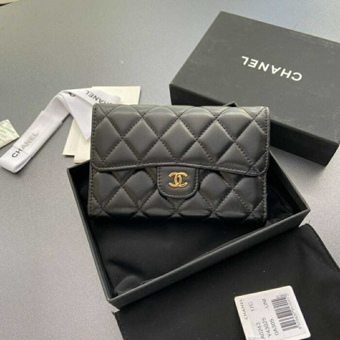 Chanel Classic Card Holder Black 15cm AP0214 Y01295 C3906 - Image 2