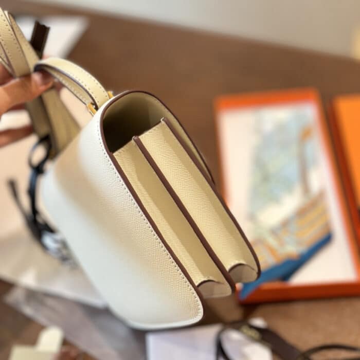 Hermès Constance 19 Epsom White 19Cm - Image 4