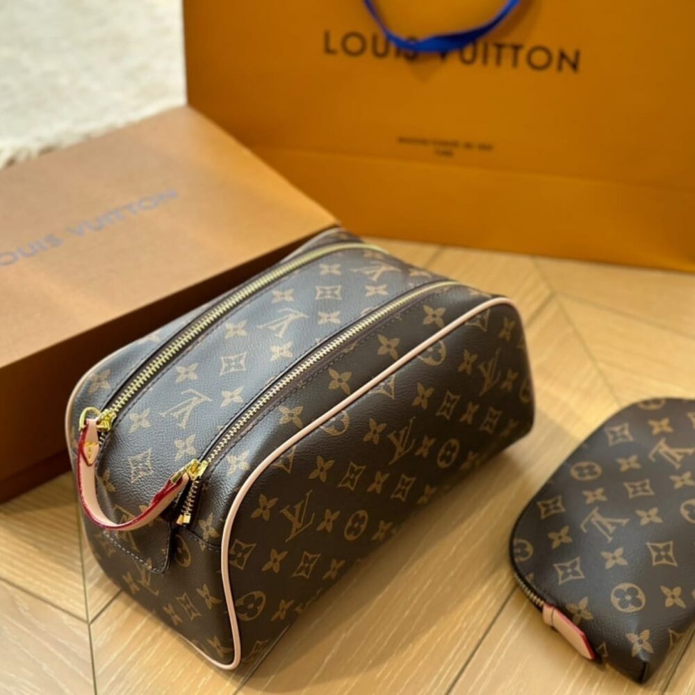 Alternative view of Louis Vuitton Dopp Kit Toilet Pouch Monogram Brown 27Cm
