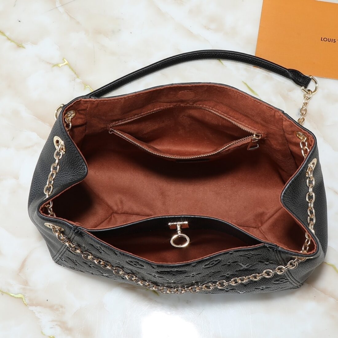 Super Vip 1:1 - Louis Vuitton Anytime PM Black 34Cm M14414 - Image 6