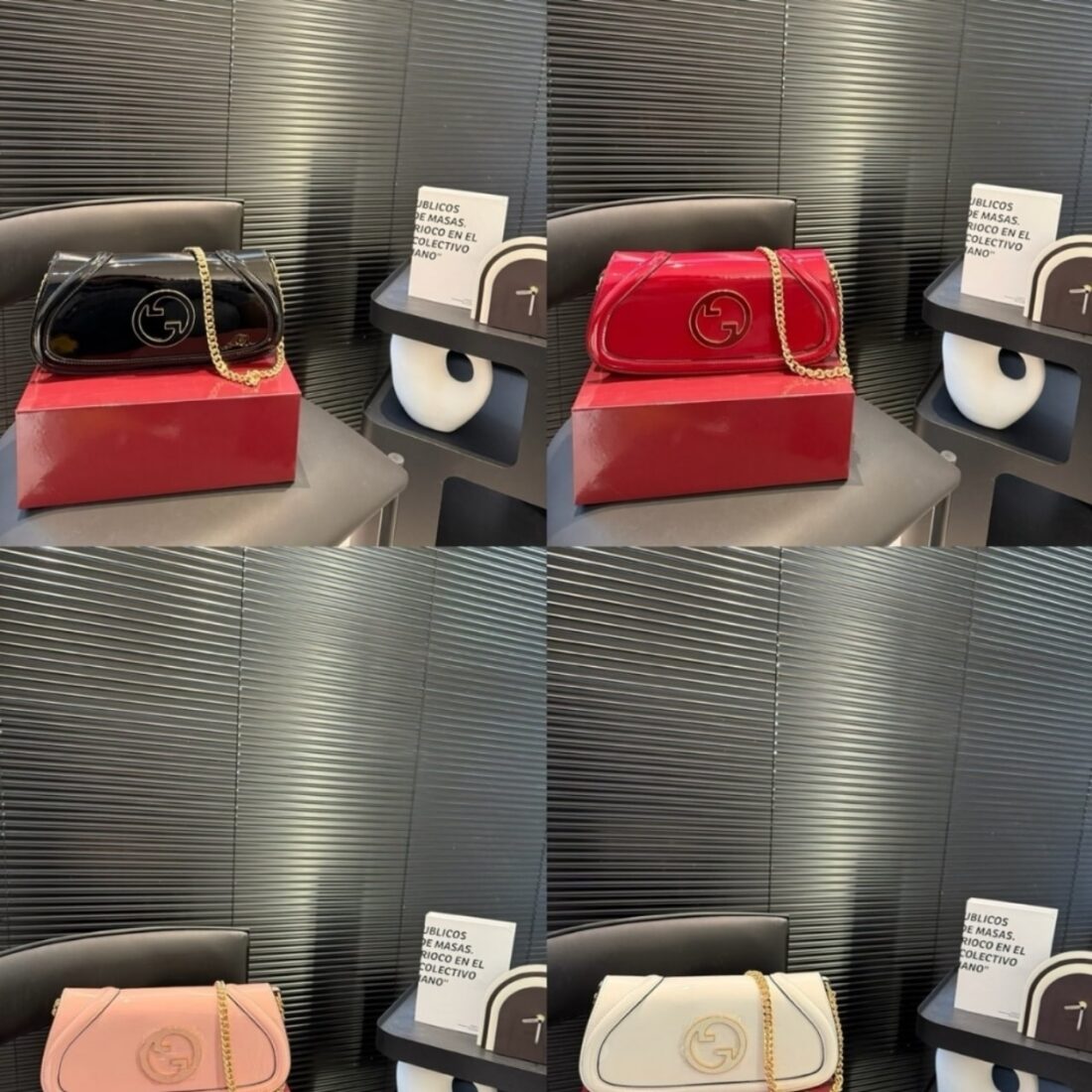 Gucci Blondie Small Shoulder Bag Black 29Cm 814952 AAEEY 1000 - Image 5