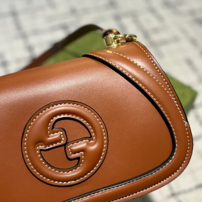 Gucci Blondie Mini Shoulder Bag Brown 22Cm 815700 AAEC2 2718 - Image 5