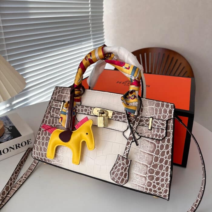Hermes Kelly Himalaya Blanc 18Cm - Image 4