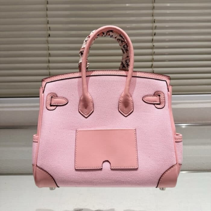 Hermès Birkin 25 Cargo Travel Bag Pink 25Cm - Image 4