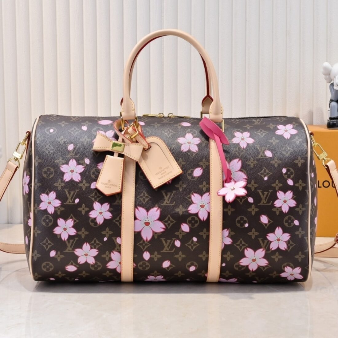 Louis Vuitton x Takashi Murakami Keepall Bandoulière 45 Brown 45Cm M13752 - Image 2
