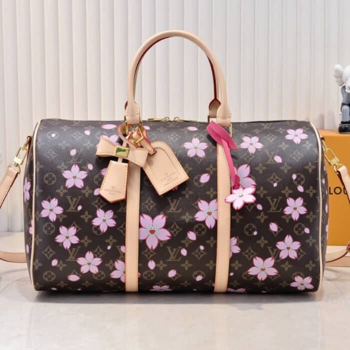 Louis Vuitton x Takashi Murakami Keepall Bandoulière 45 Brown 45Cm M13752 - Image 2
