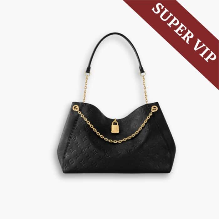Super Vip 1:1 - Louis Vuitton Anytime MM Bag Black 42 cm M14324