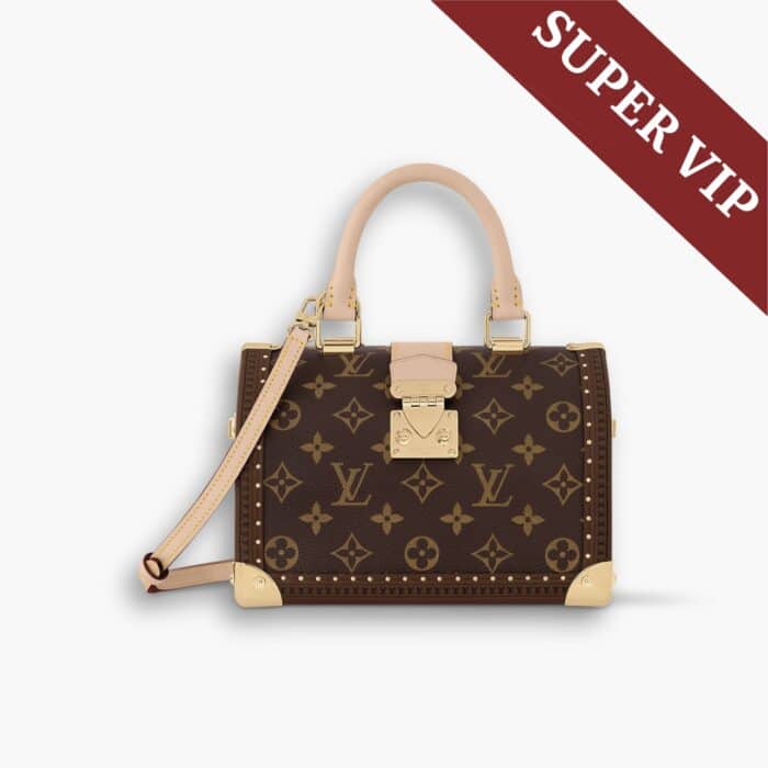 Super Vip 1:1 - Louis Vuitton Speedy Trunk Box Bag 20 Monogram Brown 21Cm M11154