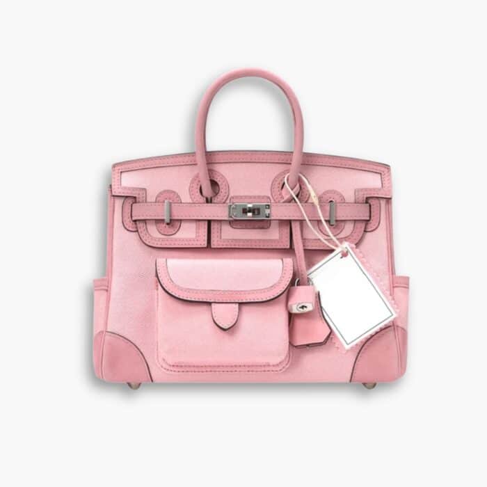 Hermès Birkin 25 Cargo Travel Bag Pink 25Cm