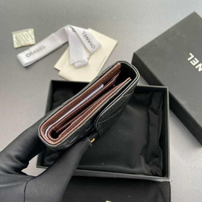 Chanel Classic Card Holder Black 15cm AP0214 Y01295 C3906 - Image 4