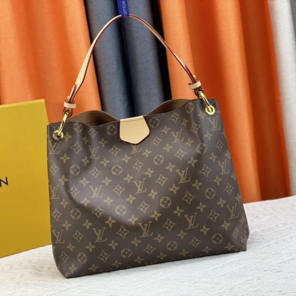 Alternative view of Louis Vuitton Graceful PM Bag Monogram Canvas Brown 35Cm M43701