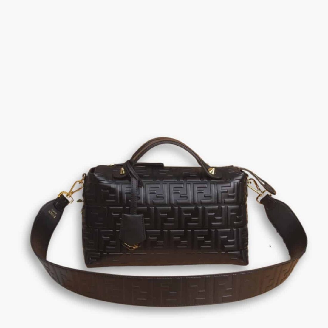 Fendi By The Way With FF Embroidery Black 27Cm