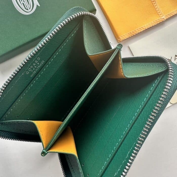 Goyard Matignon PM Wallet Green 12cm MATIGNPMLTY09CL09P - Image 5