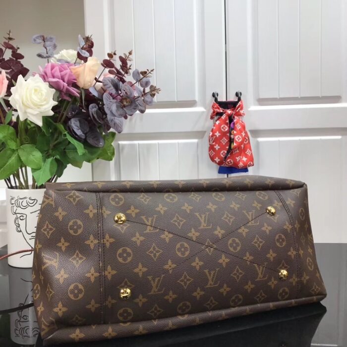 Perfect Match: Louis Vuitton Artsy MM Monogram 41cm X Louis Vuitton Sarah Wallet Monogram 19cm - Image 4