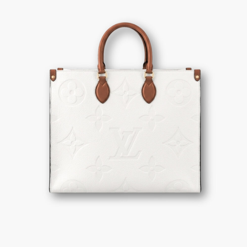 Louis Vuitton Onthego GM White 41cm M44558