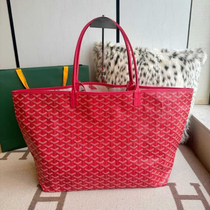 Super Vip 1:1 – Goyard Goyardine Saint Louis PM Bag Pink 40Cm - Image 2
