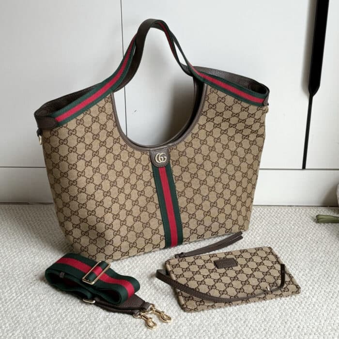 Gucci Giglio Large Tote Bag Brown 60Cm 853971 FAFFP 2547 - Image 3