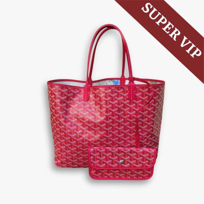 Super Vip 1:1 – Goyard Goyardine Saint Louis PM Bag Pink 40Cm