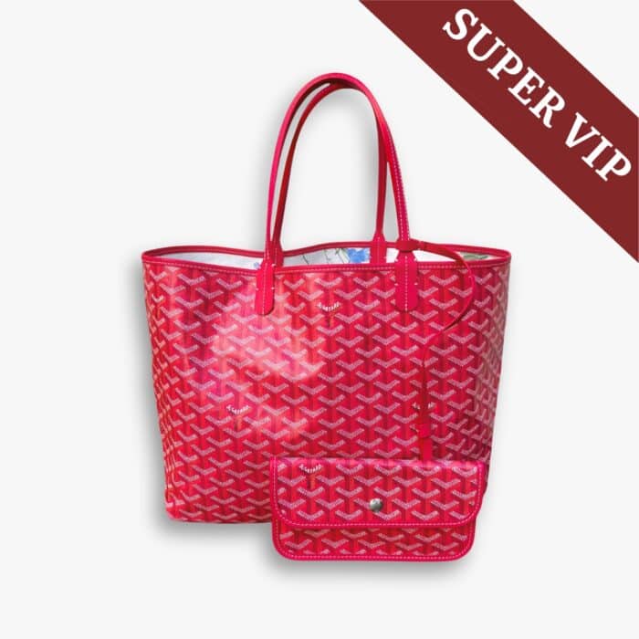 Super Vip 1:1 – Goyard Goyardine Saint Louis PM Bag Pink 40Cm