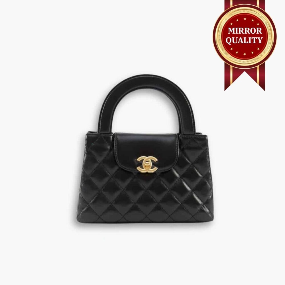 Mirror Quality – Chanel Kelly Bag Black 19cm AS4416 B14296 94305