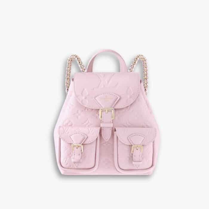 Louis Vuitton Backup Backpack Pink 20Cm M47074